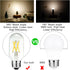 LiteHistory E26 Edison Bulb 6W Equivalent E26 LED Bulb 60 Watt Dimmable Neutral White 4000K E26 Light Bulb AC120V 600lm Tubular T14 T45 LED Bulb for Pendant,Sputnik,Vanity,Chandeliers Pack of 6 by LiteHistory