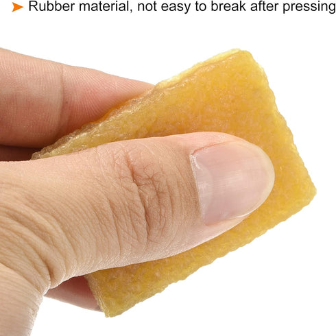 PATIKIL 50x35x8mm Residue Eraser Rubber Cement Eraser, 6 Pack Rectangle Cleaning Tool for Paper Craft