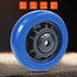 4 Inch 265 L:5 Inch) URBEST Push Cart Wheels, Heavy Duty PU Caster Wheels Bearings Repair Kits, Pltae Casters, Shelf