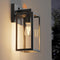 Kalium Dusk to Dawn Porch Outdoor Light, Wall Light Fixtures Waterproof Exterior