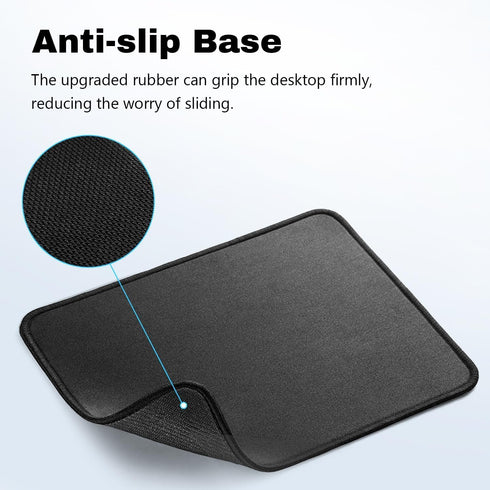 Generic Mouse Pad, Work Precision Mat, Gaming Pad, with Anti-Fray Stitching, Stitched Edges, Spill-Resistant Surface