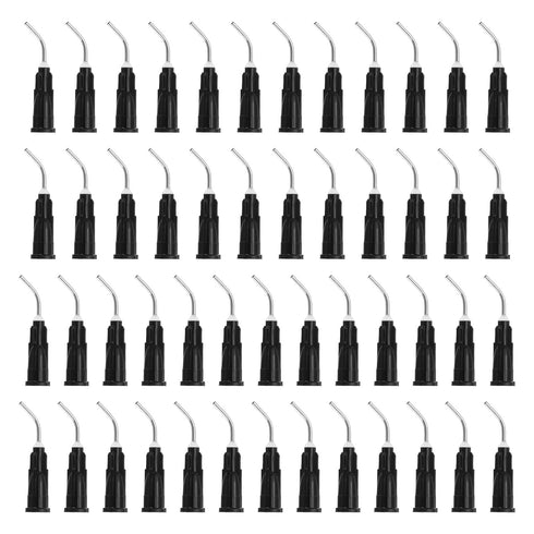 PATIKIL 100 Pcs Blunt Tip Dispensing Needles, 0.4 Inch 19G Industrial Liquid Dispenser Needle for Refilling Liquid Ink