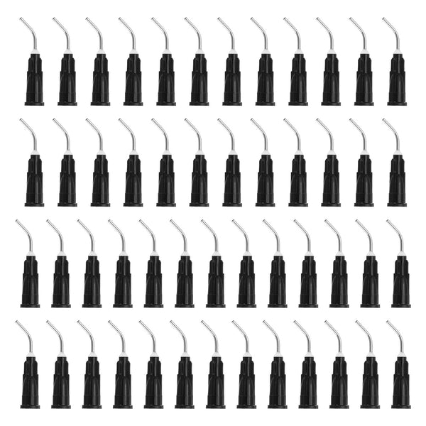PATIKIL 100 Pcs Blunt Tip Dispensing Needles, 0.4 Inch 19G Industrial Liquid Dispenser Needle for Refilling Liquid Ink