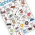 SANTSUN 26 Alphabet Educational Preschool Poster for Toddler and Kid, School Decorations for Kindergarten