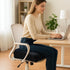 Acxseo 6" 2-Layer Tailbone 18 16 6in Extra Thick Memory Foam Office Chair Cushion Booster Seat for Back & Pain Relief