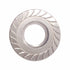 Serrated Flange Nuts - 1/2"-20 (10-Pack) Stainless Steel 18-8 Hex Lock Hardware for Industrial & Home Use