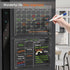 Magnetic Acrylic Calendar for Fridge, 2 Pack 12"x16" Clear Dry Erase Magnetic Planning Boards with Markers