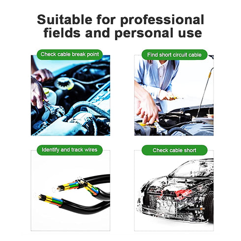 6-24V Automotive Short and Open Finder Circuit Tester, Angchun DC Car Circuit Breaker Finder Wire Tracer Electrical