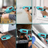 Kiprim ES3 Small 4V Electric Screwdriver, Cordless with Rechargeable Battery, LED Light, Blue