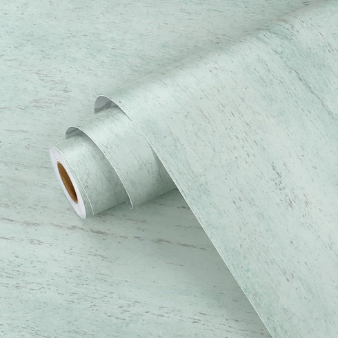 Green Wood Contact Paper 15.7"x 78.7" Peel and Stick Waterproof Vinyl for Cabinets and Shelf Liner