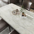 Shiny Beige Marble Contact Paper Peel and Stick Countertops Waterproof Marble Wallpaper Glossy Self Adhesive Gold Granite Contact Paper for Kitchen Walls Bathroom Vanity Table 17.71"x120" by STICKEEP