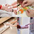 Disposable Medical Clear Vinyl Exam Gloves, Latex-Free & Powder-Free, 100PCS - Medium