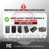 ASONPAO 4 FM135 MMT103 RB7415 for Mighty Mule GTO Gate Opener Remote Year Warranty