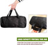Wide Mouth Waterproof Tool Bag, 15 Inch Electrician Organizer, Large Capacity Storage Handbag for Power Tools
