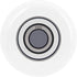 XiKe 12 Pack White 2" Nylon Garage Door Roller with 4" Stem, Quiet and Durable for High Load