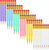Zonon 48 Pieces Mini Golf Pencils with Eraser for Kids, Short Pencils for Wedding, Bridal Shower, School, Office (Pink,