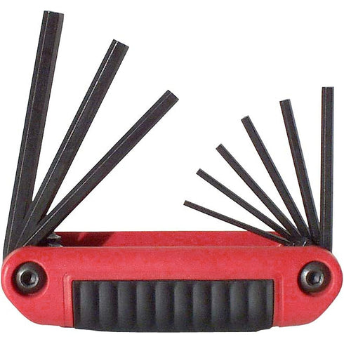 EKLIND 25911 Ergo-Fold Fold-up Hex Key Allen Wrench Set 9pc SAE Inch Sizes 5/64-1/4
