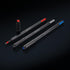 Pentonic Ballpoint Pens, 25 Count, Black, Red & Blue Ink, 0.7 mm Fine Point, Smooth Writing for Journaling