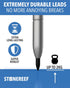 STONE REEF Set 7 Carpenter Pencil with Sharpener & Refills Deep Hole Marker Mechanical Pencil for Wood, Metal & Plastic
