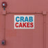 Fastasticdeals 36x24Inches Decal Stickers Multiple Sizes Crab Cakes Blue Red Food Bar Restaurant Truck Industrial Vinyl