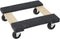 Ironton Carpeted Hardwood Carpeted Mover's Dolly, 16in.L x 16in.W, 1000-Lb. Capacity
