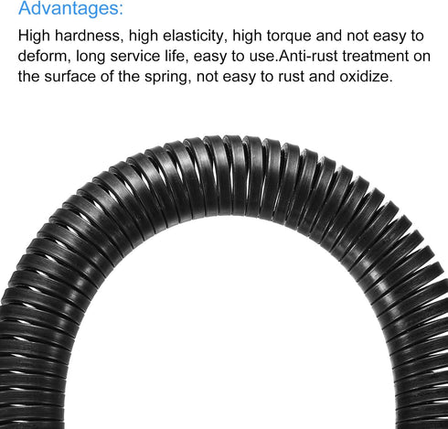 PATIKIL 16.3mm OD B Type Spring Tube Bender for 18-20mm PVC Pipe in Home Renovations and Electrician Wiring