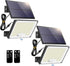 Gusicil Solar Lights for Outside, 172LED 3Modes Split Motion Sensor Outdoor Lights