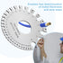 2Pcs Metal Gauge Thickness Tool, Highly Accurate Dual-Sided Round Wire Sheet Gage for Welding