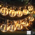 Outdoor String Lights 40ft LED Hanging Globe Patio Lights with G40 Shatterproof