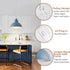 SoodMi 15FT Plug in Pendant Light, Hanging Lights, On/Off Switch, Industrial Pendant Light with Plug in Cord, Metal
