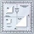 Ironheart Military Protractor Accurately Cut for Land Navigation