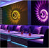 RICEFINE Colorful RGB Spiral Hole Wall Lamp Surface Wall Install Home Decor LED