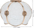 E27 4.2cm Garneck Plastic Lamp Shade with Iron Frame Socket Aperture Boho Light Cover for Pendant and Floor Lamps