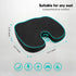 Vmeoap Tailbone Ergonomic Seat Cushion for Office Chair - Memory Foam Pain Relief - Sciatica & Coccyx Support for Car