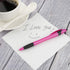 Pens Bulk Gripped Slimster Retractable Ballpoint Pen | Medium Point Black Ink | Smooth Writing Pens for Journaling