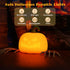 Dimmable VEEKI Pumpkin Night Light for Kids, Cute Halloween Pumpkin Lights Rechargeable with Timer, Silicone Lamp