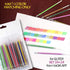 Glitter Gel Pens for Adult Coloring Books, 96 Pack Artist Gel Pens with 50% More Ink for Drawing and Crafts