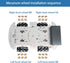 DWWTKL 4WD Programming 15+(Unassembled) DIY Mecanum Wheel Car Kit with Metal Chassis and TT Motor Smart Robot