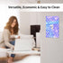Purple Mermaid Scales Single Toggle Light Switch Plate Cover, Decorative Wall Plate for Home Bedroom Kitchen