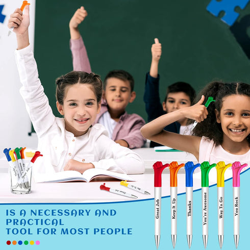 Woanger Inspirational Quotes Thumbs Up Pens, Thank You Gifts Bulk for Employee Appreciation