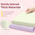 SUNEE 3 Ring Binder 1/2 Inch 4 Pack - Clear View Binder Three Ring PVC-Free (Fit 8.5x11 Inches) for School Binder or