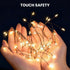 500 42Ft Dailyart Plug in Led Fairy Lights with Remote Fairy Lights with Timer Waterproof for Bedroom Wreath Party