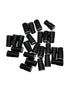 LinJianTing 25 #8 #22 Piece Waterproof Wire Connector, Outdoor Wire Cap Nut for to AWG Wire, Landscape Wire Connector