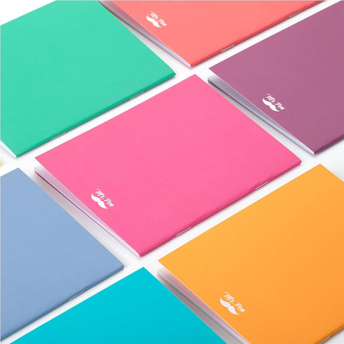 Mr. Pen - Colorful Blank Books, 4.2 x 5.5 Inches, 32 Pages, 8 Pack, Mini Notebooks for Kids, Unlined Journal for