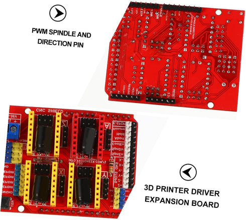 2Pcs CNC Expansion Board Engraver - Compatible with Desktop Machines