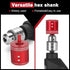 1/2" Metal Copper Pipe Cleaner - Copper Tube Cleaning Brush for Power Drill, Suitable for Professional Plumbers