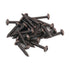 Rok Hardware 100 Pack #4 x 5/8" Deep Coarse Thread Phillips Pan Head Wood Screws, Bronze Plated MDF
