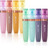 Mr. Pen Glitter Highlighters, 8 Pack, Chisel Tip in Pastel and Metallic Colors, Sparkly Aesthetic Highlighters