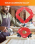 8 R10/R15/R20/R25/ R30/R35/R40/R50 TANYO Router Corner Radius Template, Plastic Box Router Jig with Radius, Aluminum