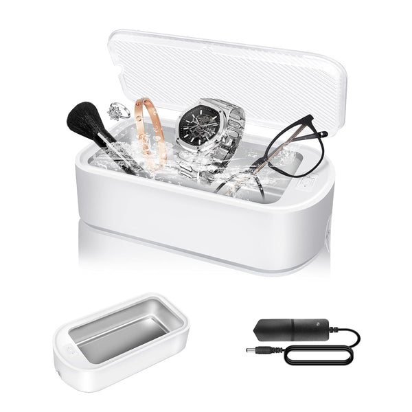 Jupitor Ultrasonic Cleaner, Jewellery Cleaner 48000Hz, Professional Ultrasonic Jewellery Cleaner for Cleaning Jewellery